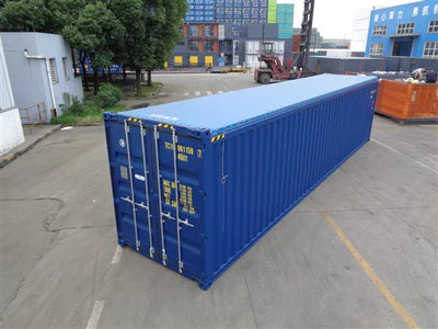 contenedor High Cube Open Tops de 40 pies nuevo Azul