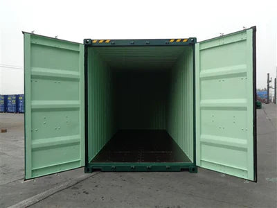 contenedor High Cube de 20 pies nuevo Verde