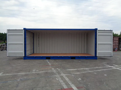 Contenedor Open Side (OS) 20 pies – Nuevo y Multifuncional Azul