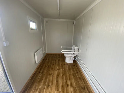 WC Cabina Doble 4×2 m con rampa – Accesible PMR
