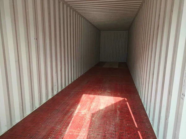 Contenedor maritimo High Cube 40 pies blanco seminuevo