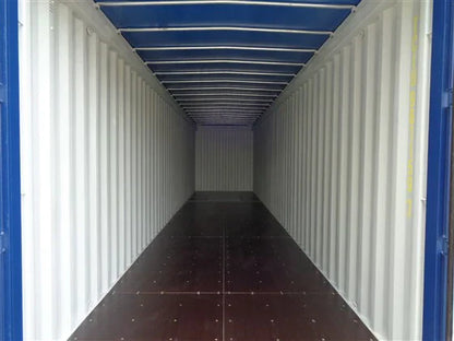 contenedor High Cube Open Tops de 40 pies nuevo Azul