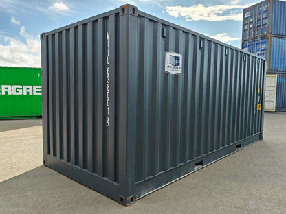 Contenedor maritimo 20 pies con Apertura Lateral gris seminuevo