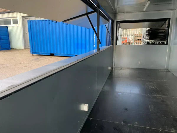 Contenedor de ventas de 20 pies Nuevo stand de ventas