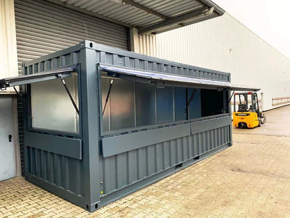 Contenedor de ventas de 20 pies Nuevo stand de ventas